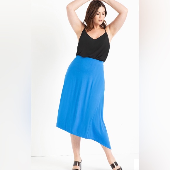Eloquii Dresses & Skirts - Eloquii Blue A-Line Skirt